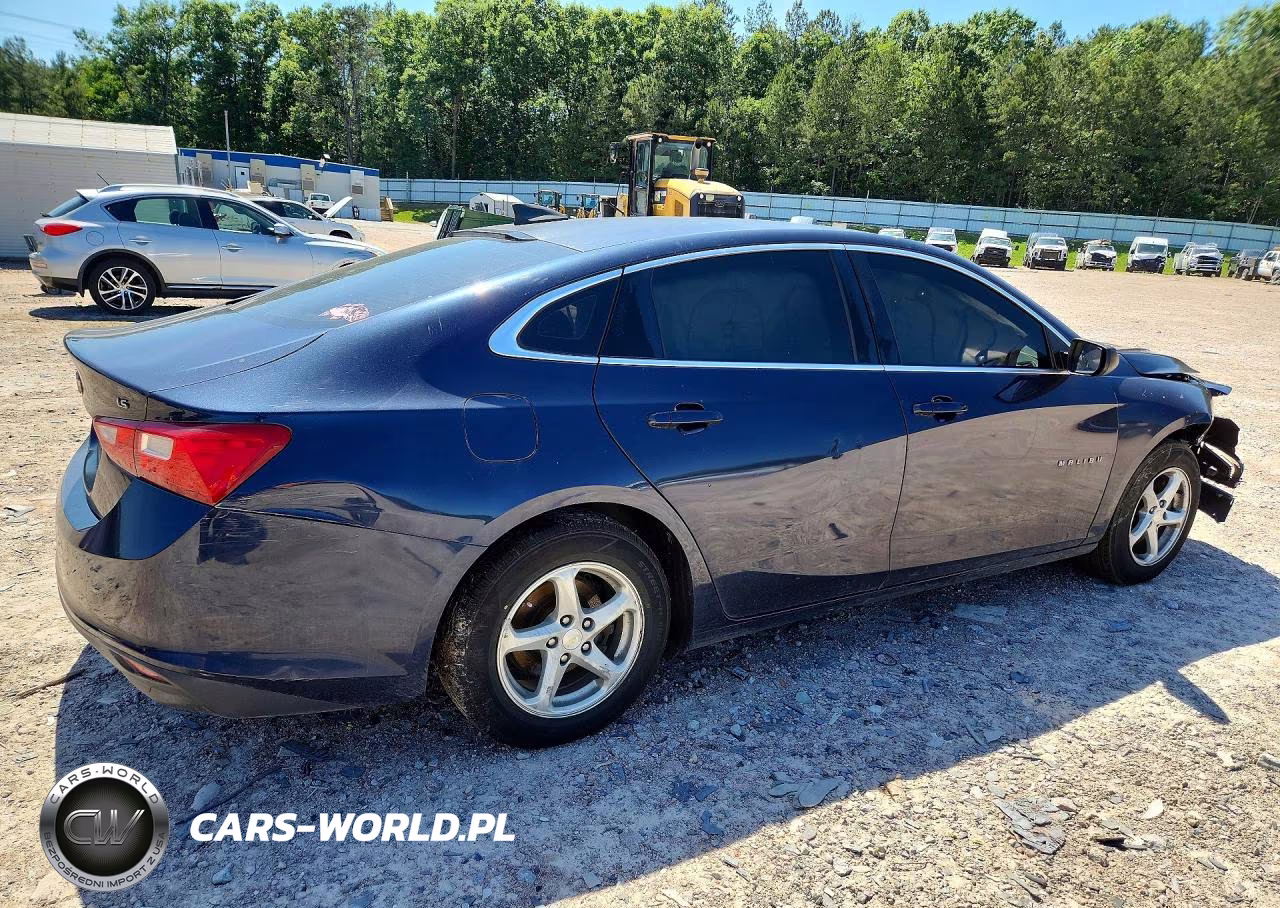 2017 Chevrolet Malibu Ls VIN:1G1ZB5ST2HF133902 - 3