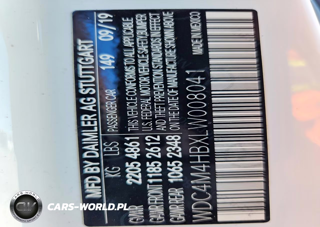 2020 Mercedes-Benz Glb 250 4Matic VIN:WDC4M4HBXLW008041 - 12