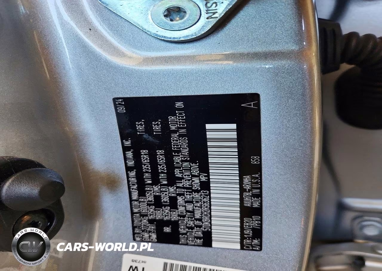 2024 Toyota Highlander Hybrid Xle VIN:5TDKBRCH2RS636213 - 14