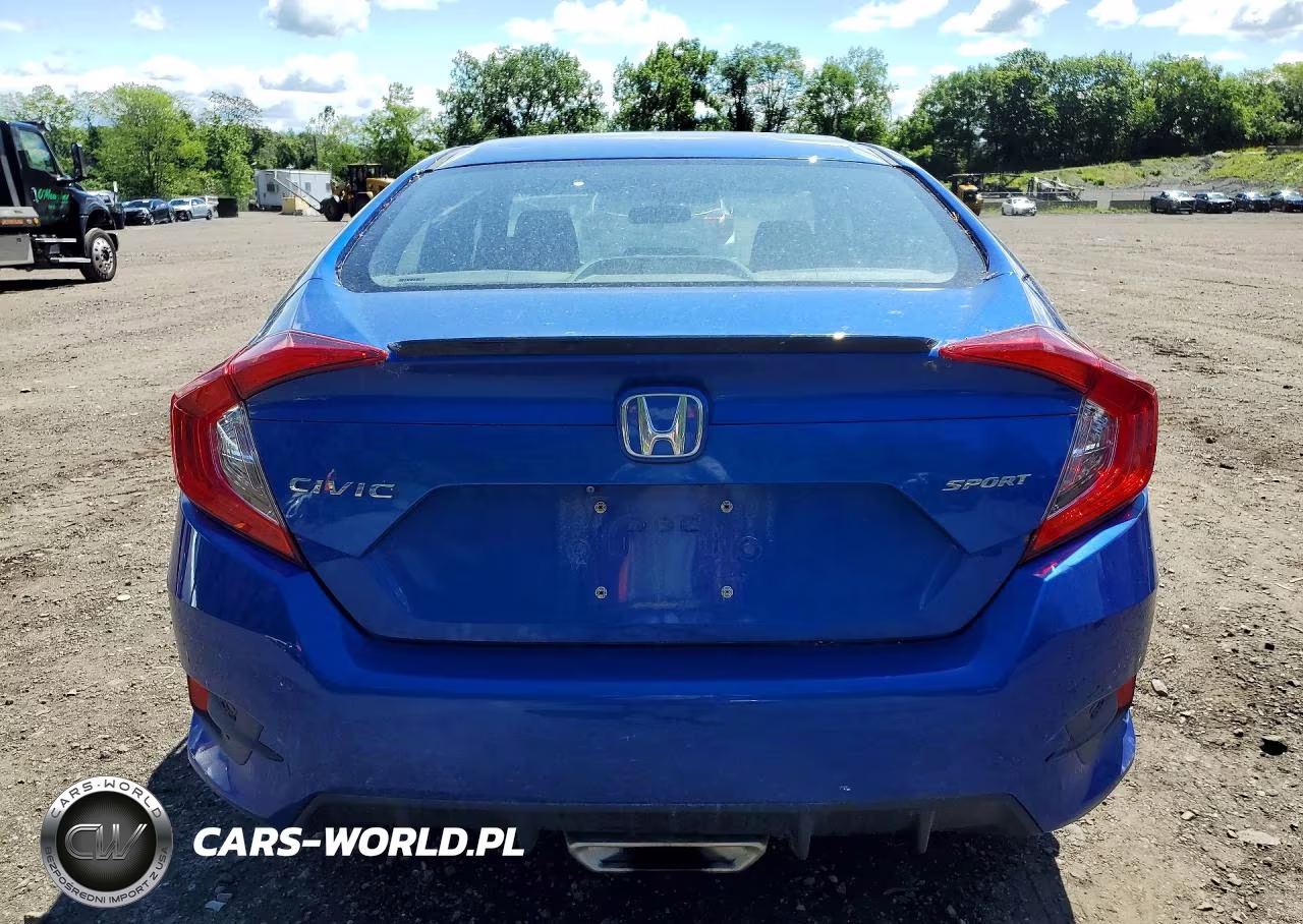 2019 Honda Civic Sport VIN:2HGFC2F84KH553079 - 6