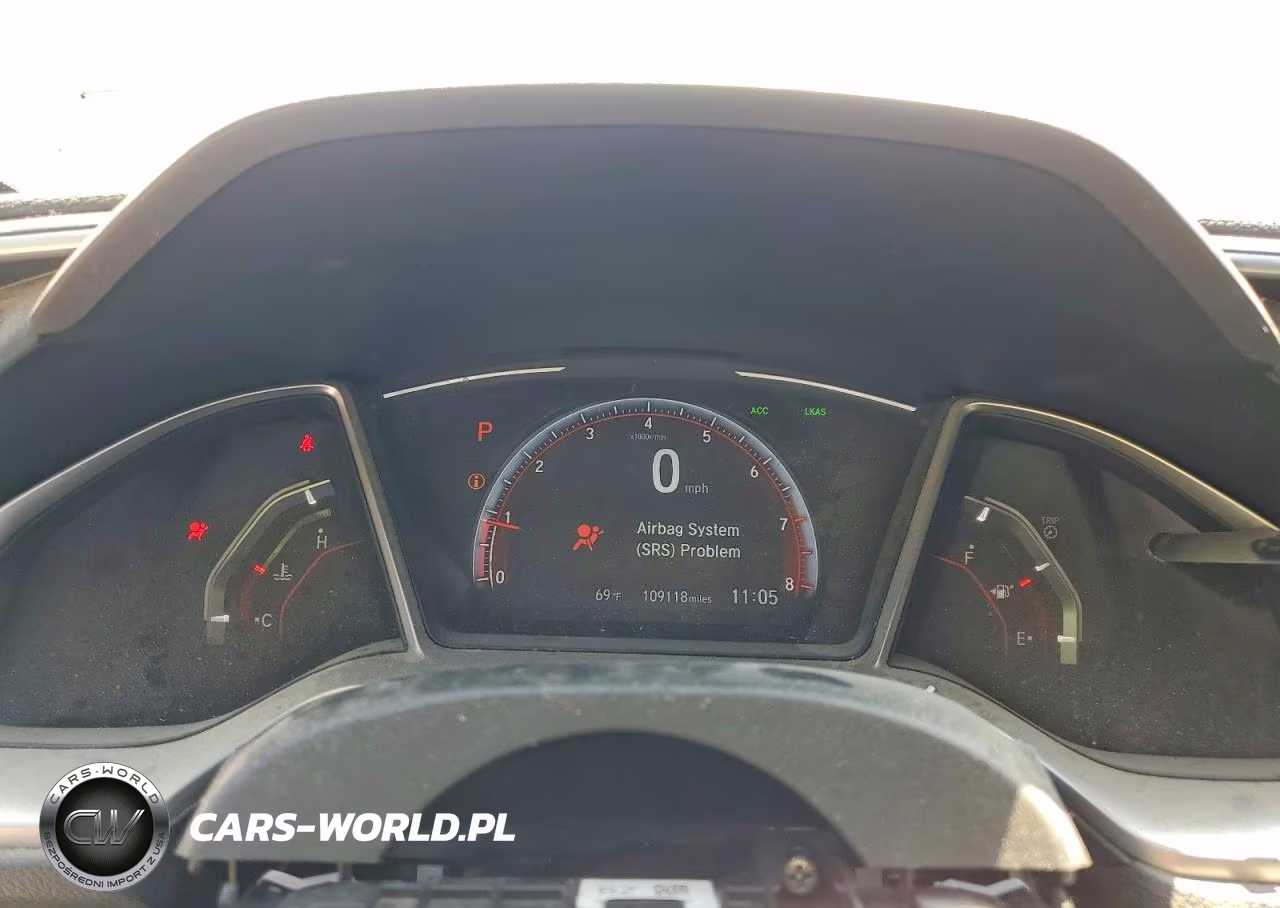 2019 Honda Civic Sport VIN:2HGFC2F84KH553079 - 9