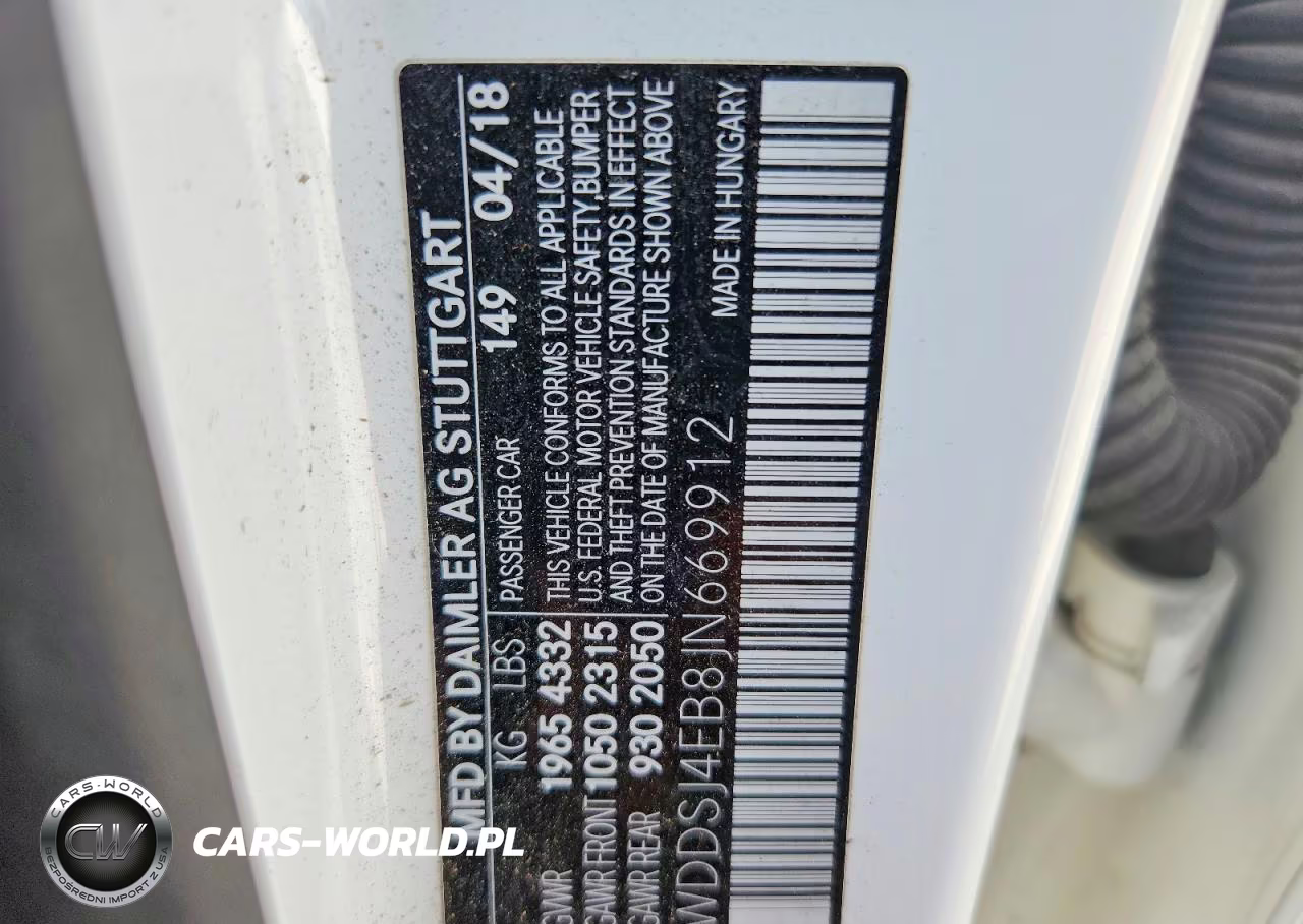 2018 Mercedes-Benz Cla 250 VIN:WDDSJ4EB8JN669912 - 12