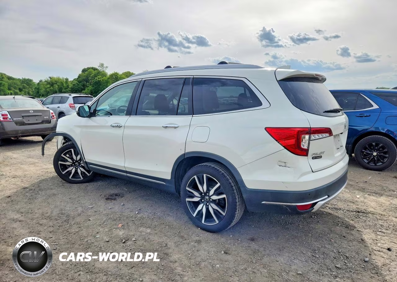 2019 Honda Pilot Touring VIN:5FNYF6H60KB010593 - 2