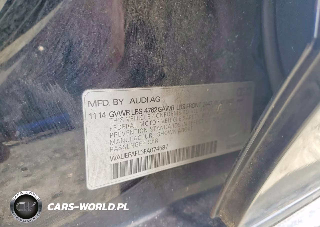 2015 Audi A4 2.0T Premium VIN:WAUEFAFL3FA074587 - 12