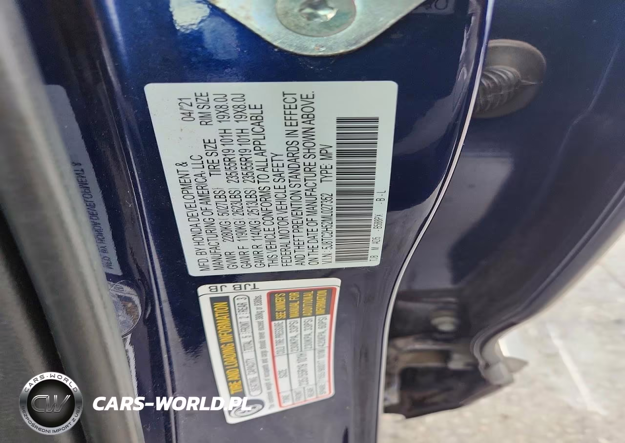 2021 Acura Rdx Technology VIN:5J8TC2H52ML027352 - 12