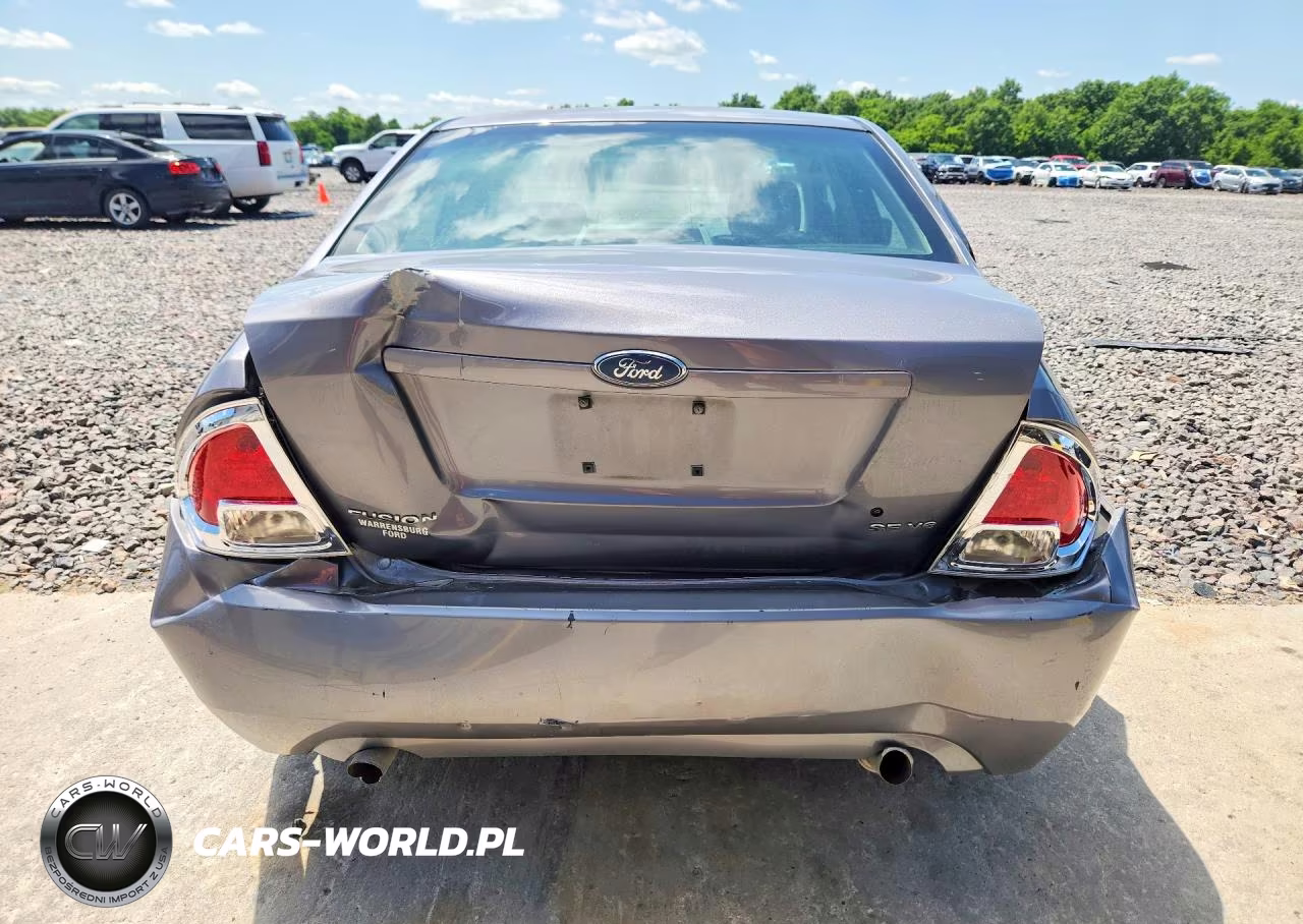 2006 Ford Fusion Se VIN:3FAFP07126R191214 - 6