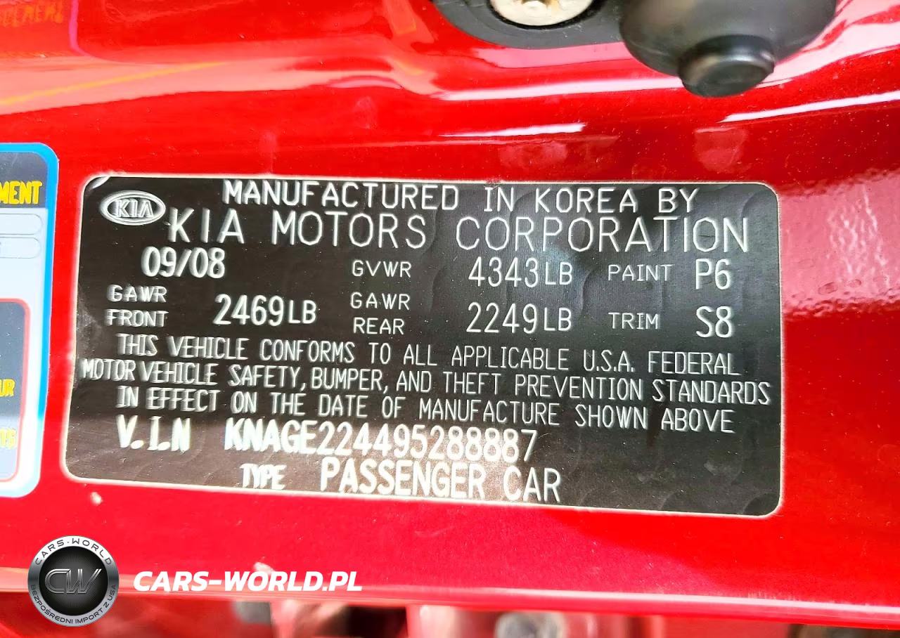 2009 Kia Optima Ex VIN:KNAGE224495288887 - 12