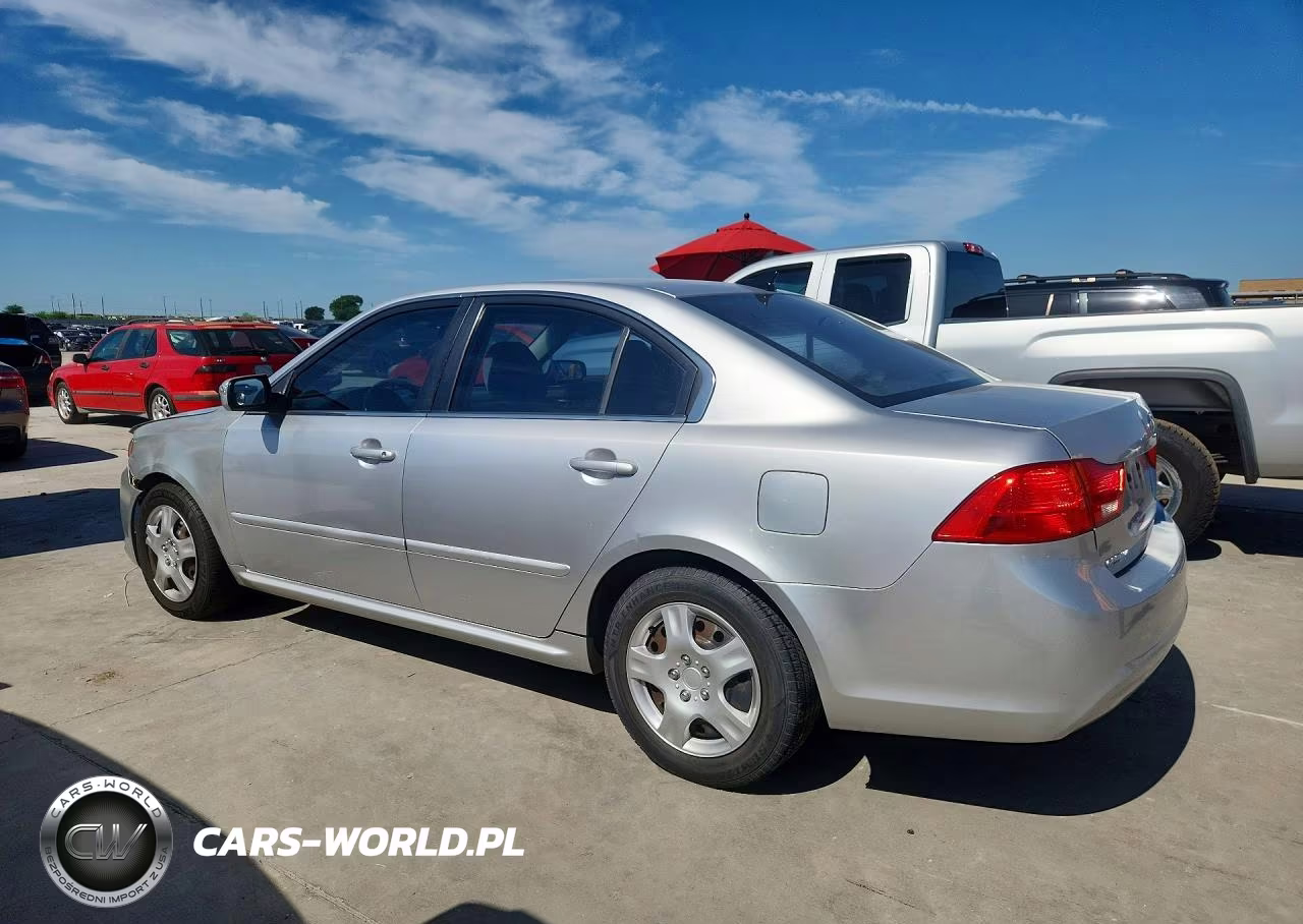 2009 Kia Optima Lx VIN:KNAGE228X95320583 - 2