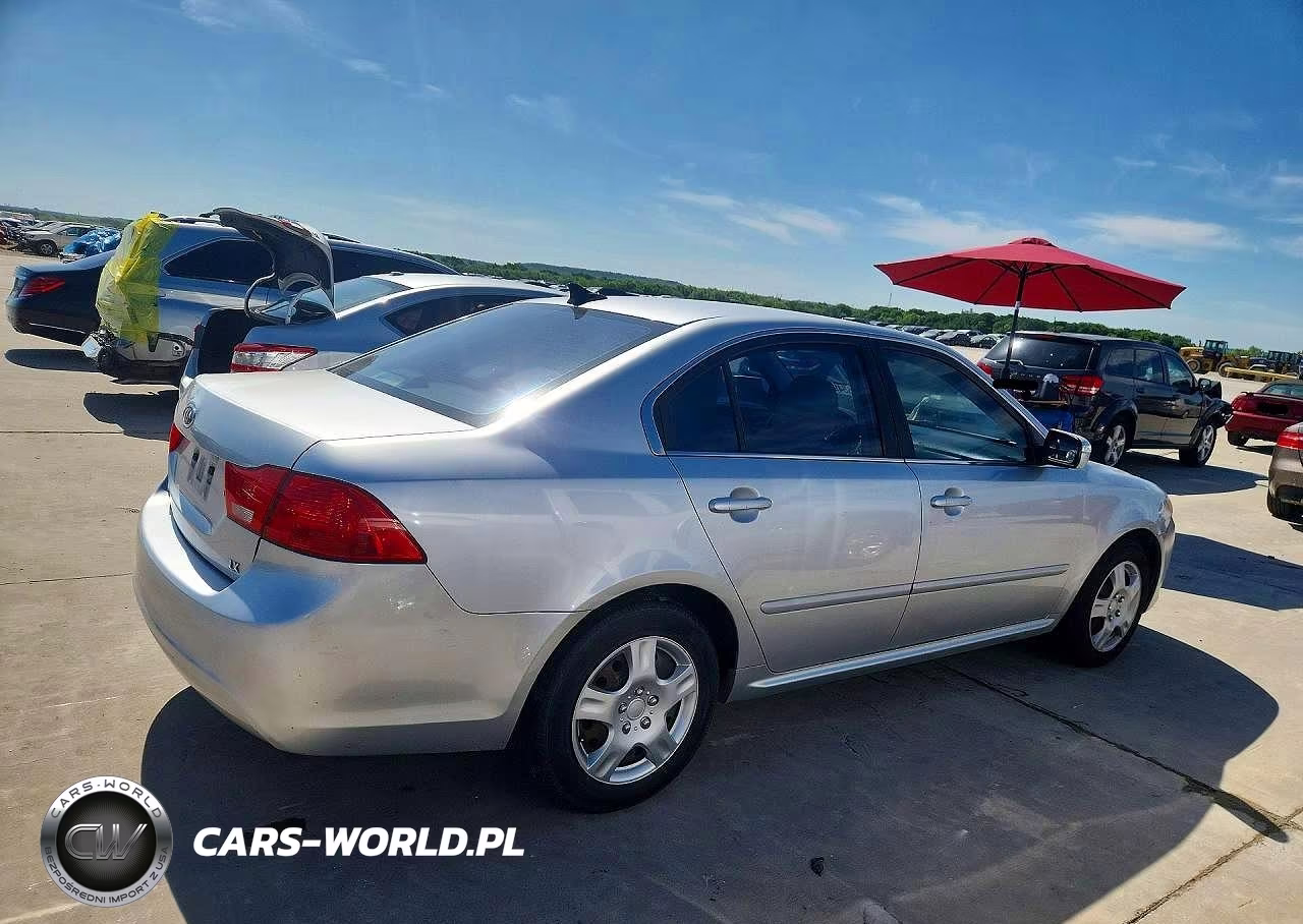2009 Kia Optima Lx VIN:KNAGE228X95320583 - 3