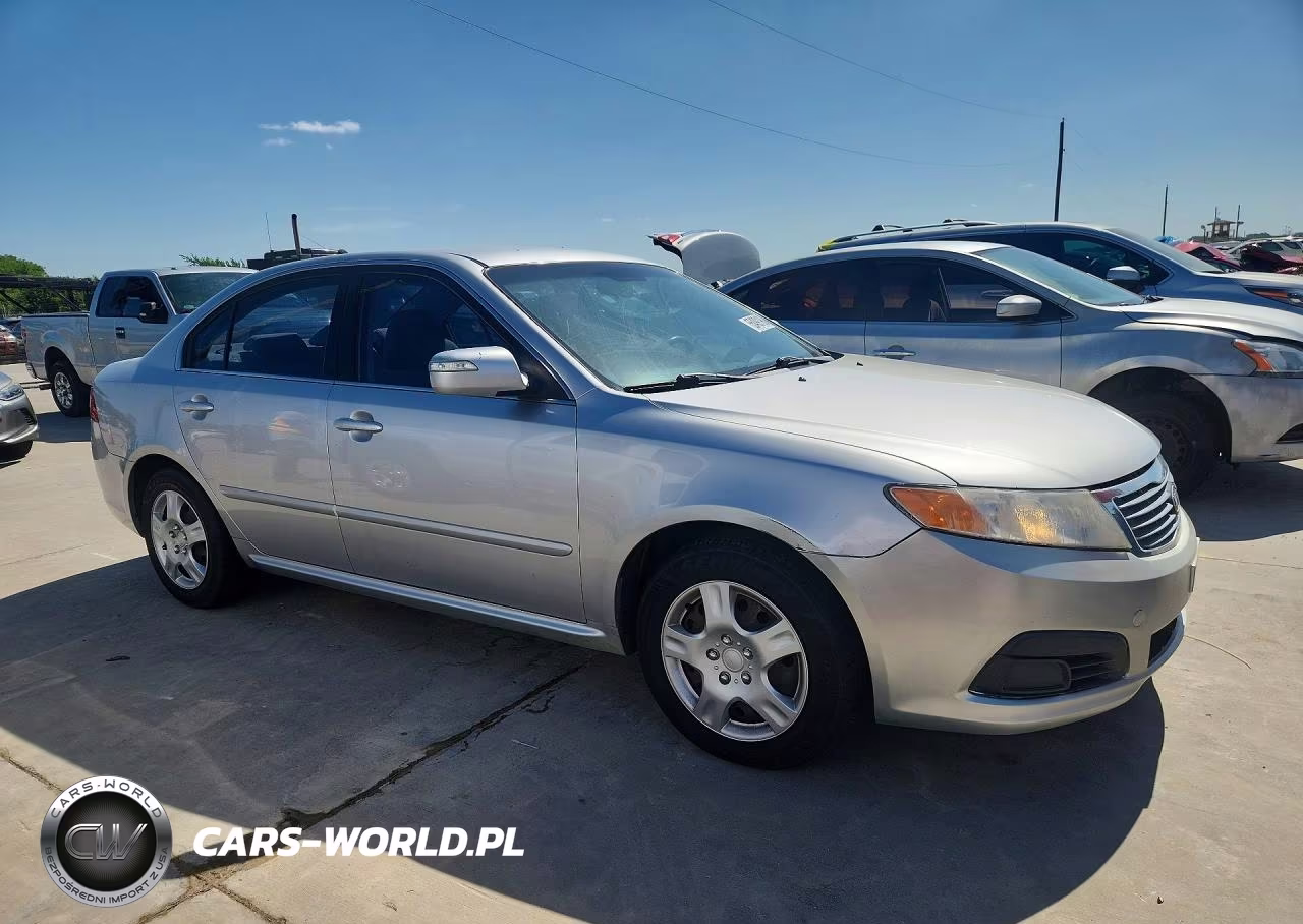 2009 Kia Optima Lx VIN:KNAGE228X95320583 - 4