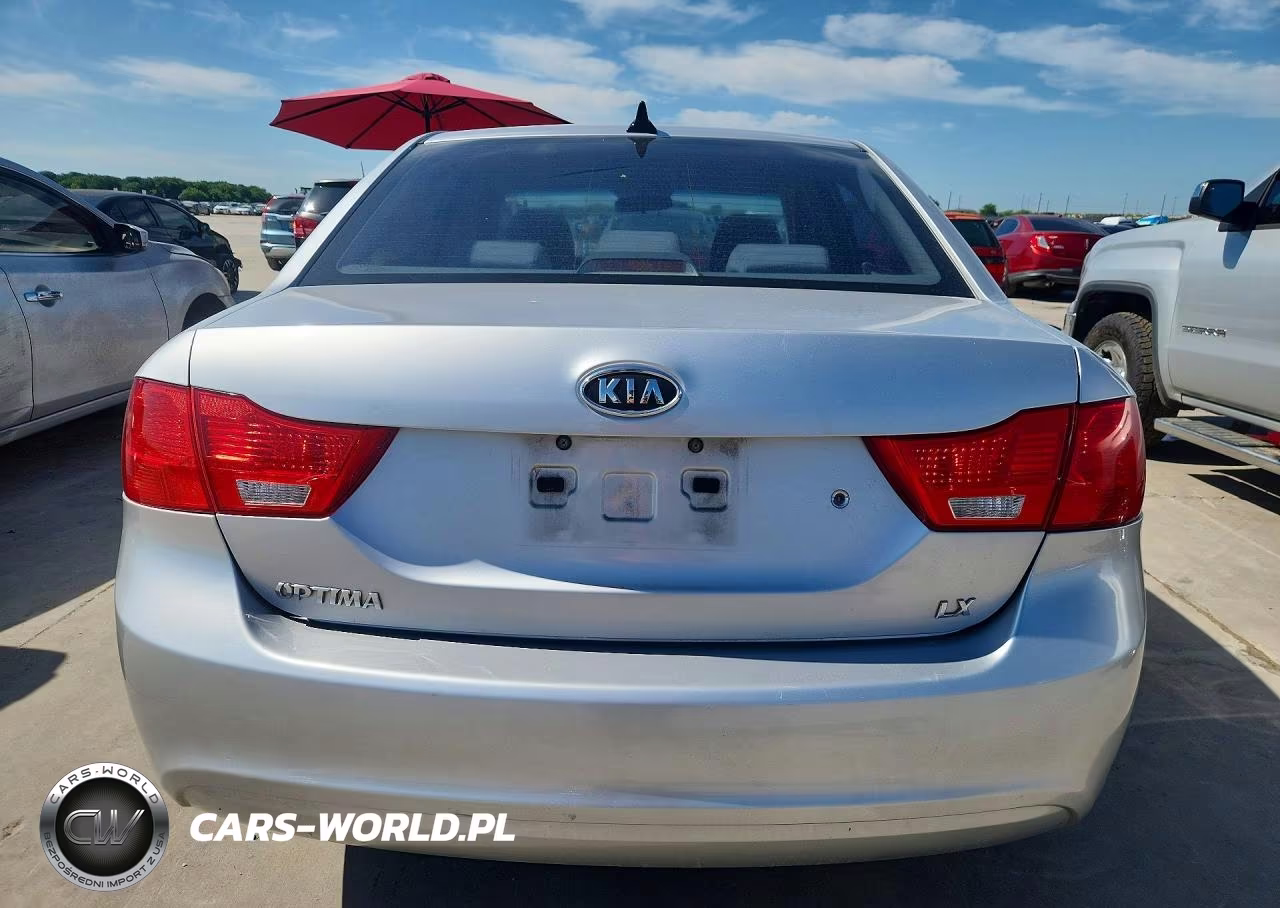 2009 Kia Optima Lx VIN:KNAGE228X95320583 - 6