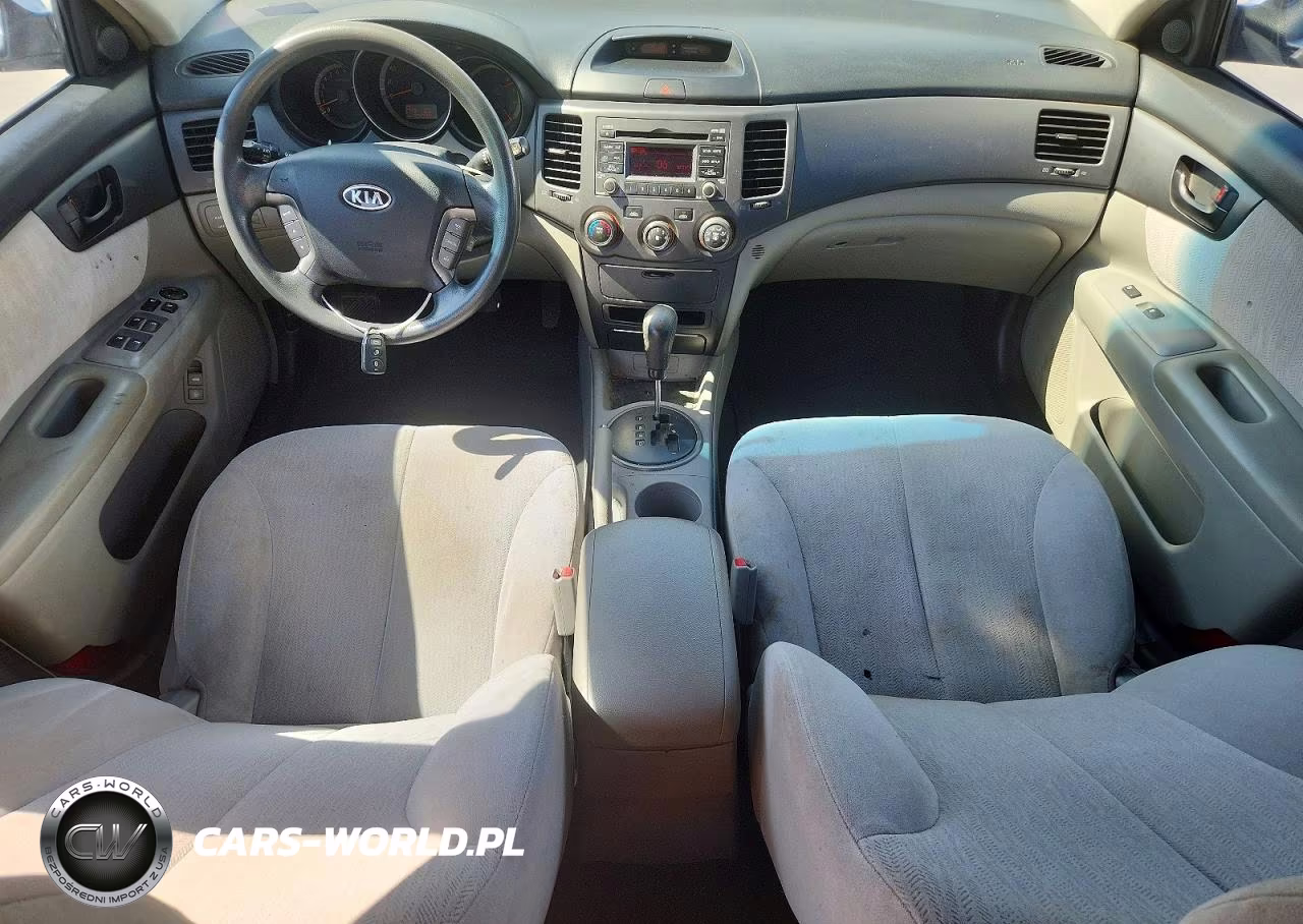 2009 Kia Optima Lx VIN:KNAGE228X95320583 - 8