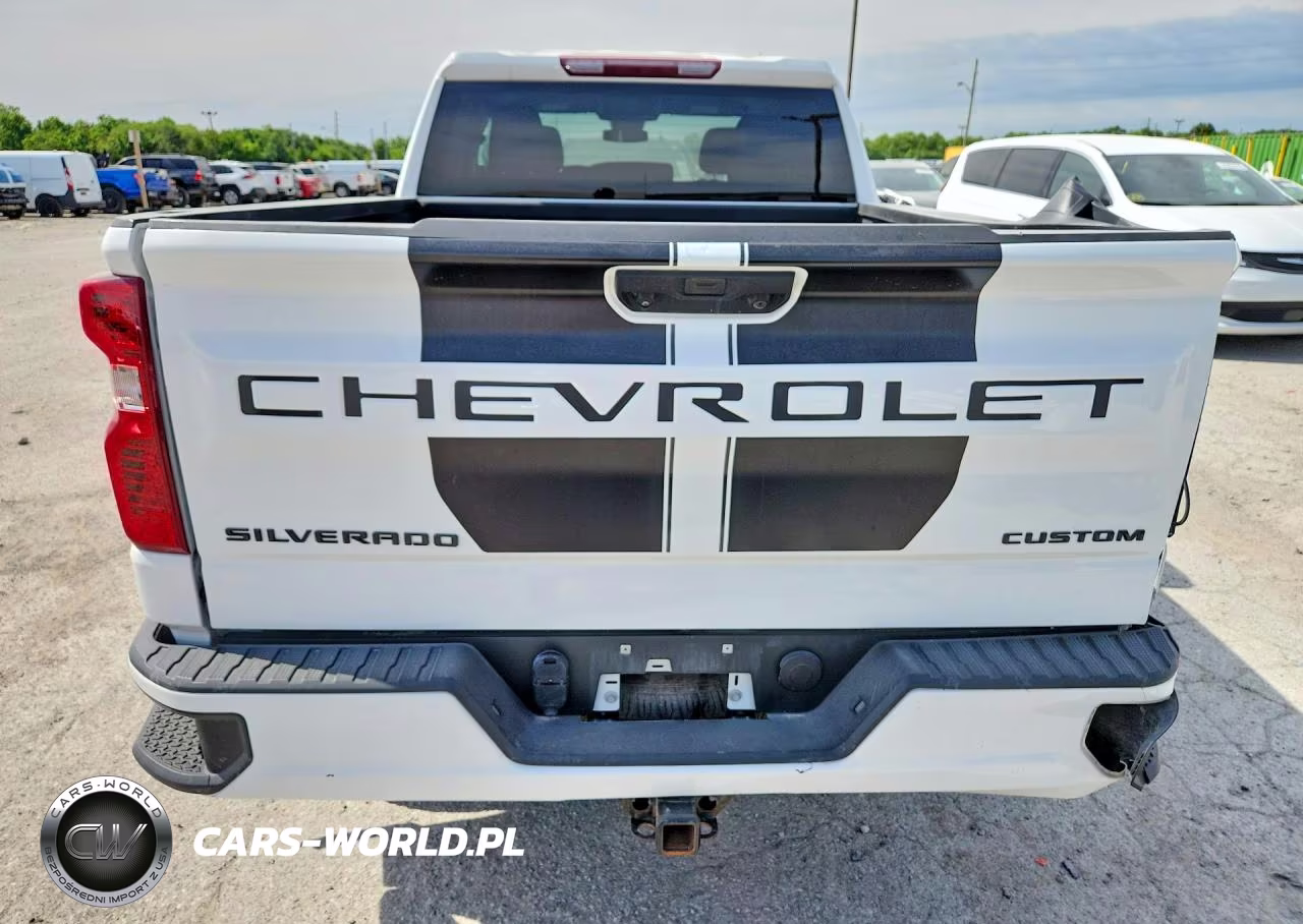 2022 Chevrolet Silverado K1500 Custom VIN:1GCRDBEK6NZ635566 - 6