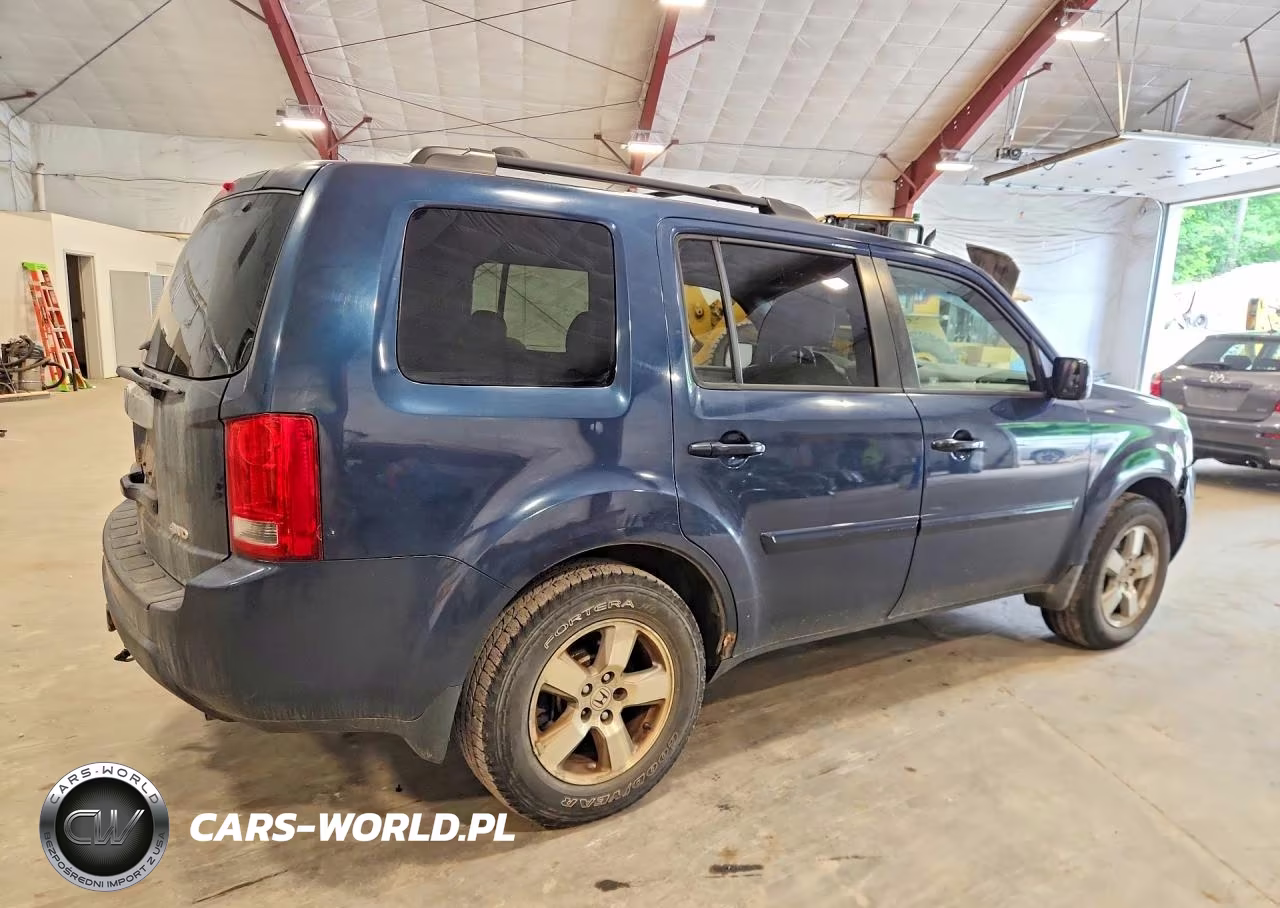 2010 Honda Pilot Exl VIN:5FNYF4H60AB039319 - 3