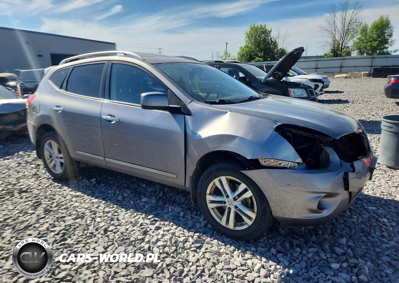 2013 Nissan Rogue S VIN:JN8AS5MV4DW604949 - 4
