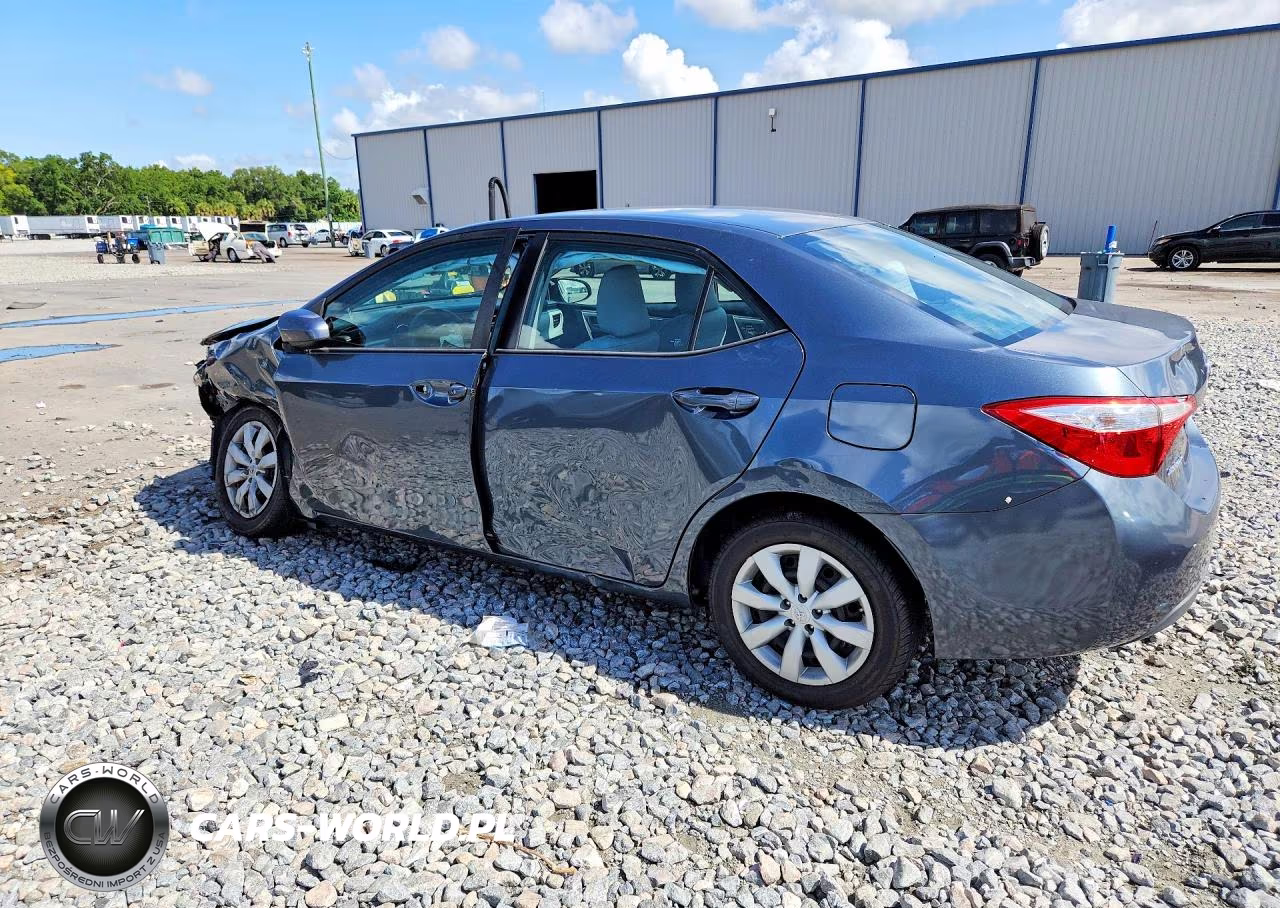 2016 Toyota Corolla Le VIN:2T1BURHE4GC551355 - 2