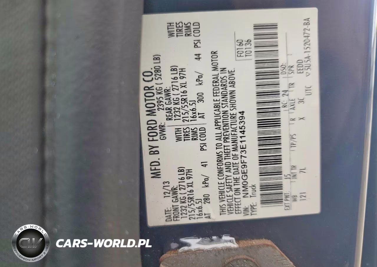 2014 Ford Transit Connect Xlt VIN:NM0GE9F73E1145394 - 13