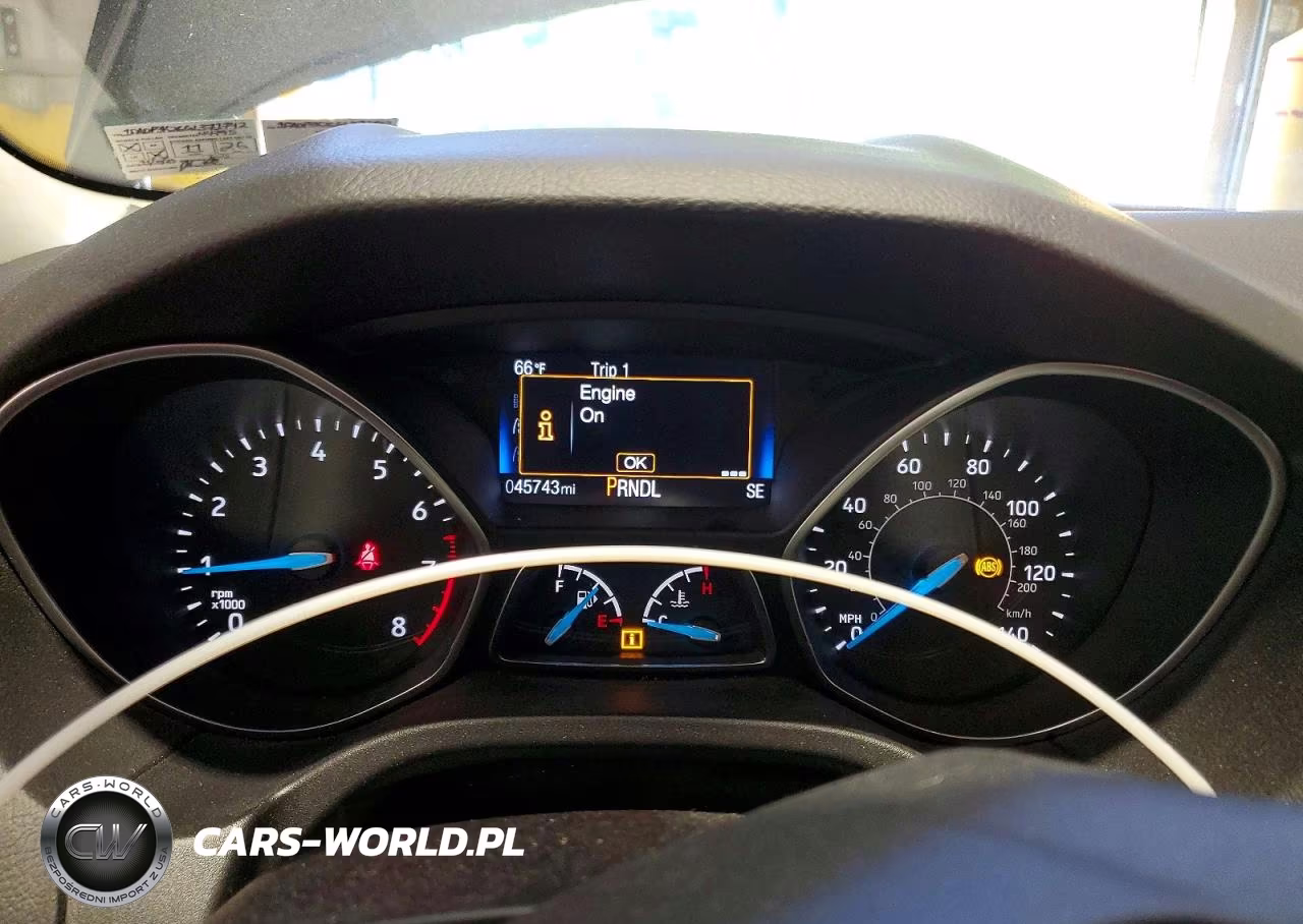 2016 Ford Focus Se VIN:1FADP3K26GL371742 - 9