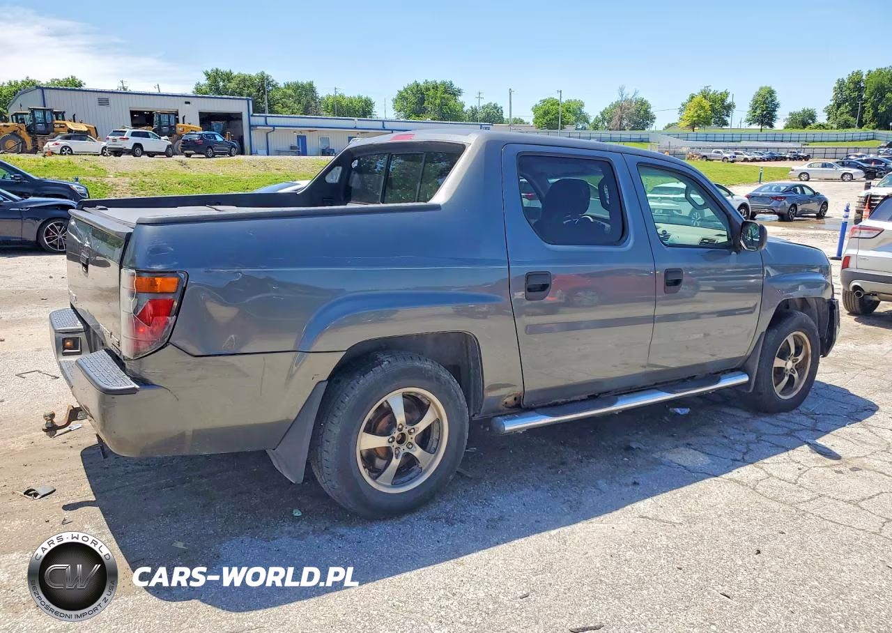 2007 Honda Ridgeline Rt VIN:2HJYK16277H531807 - 3