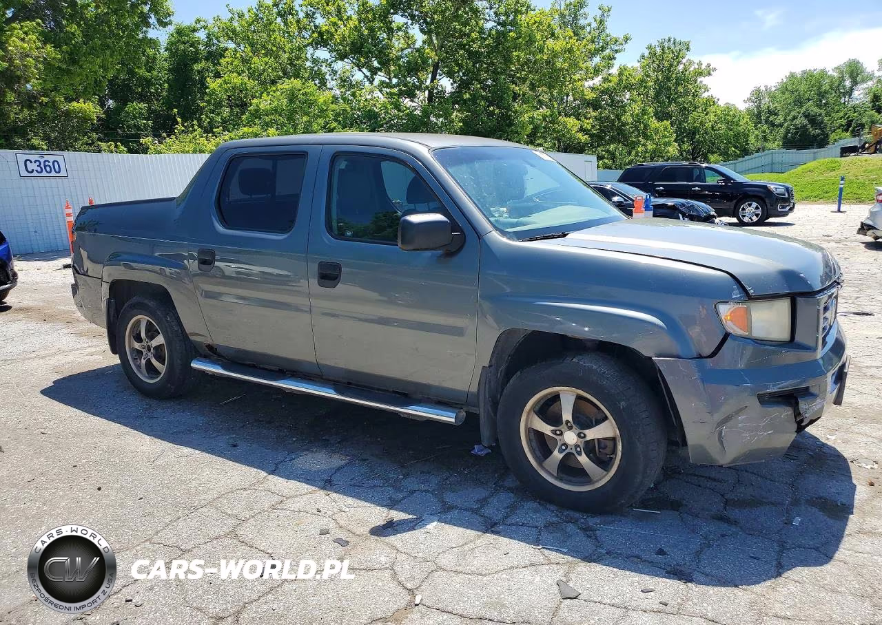 2007 Honda Ridgeline Rt VIN:2HJYK16277H531807 - 4