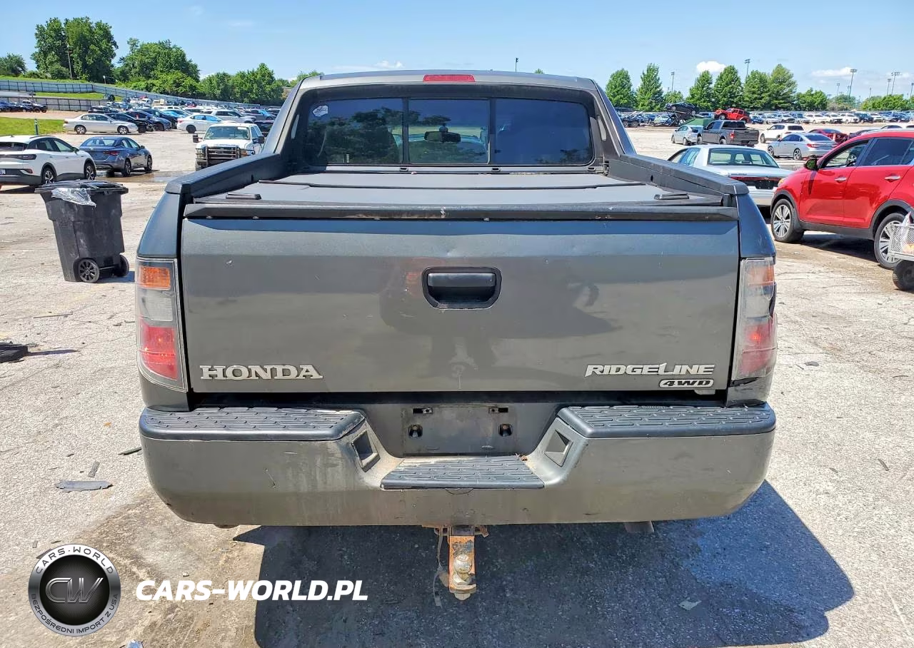 2007 Honda Ridgeline Rt VIN:2HJYK16277H531807 - 6