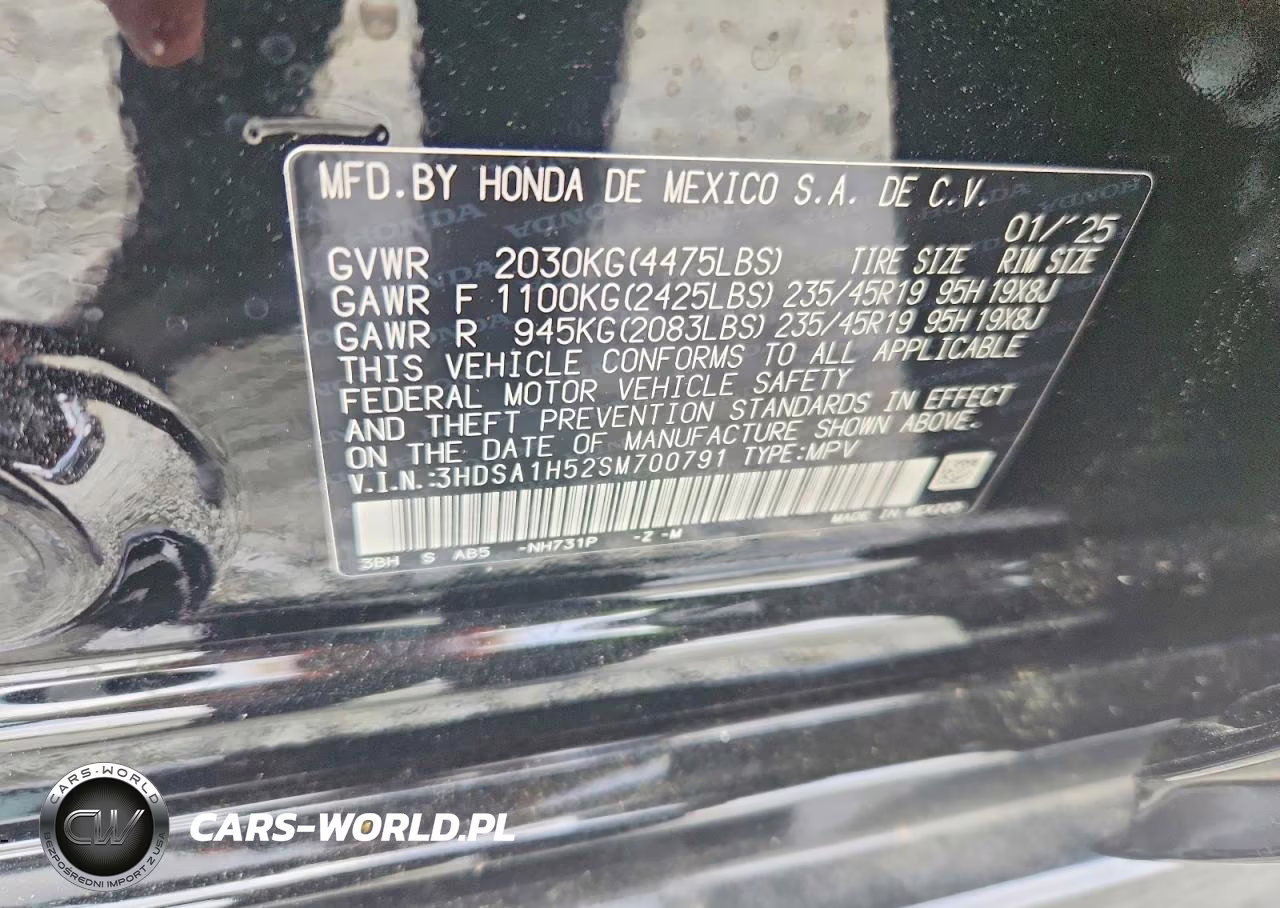 2025 Acura Adx A-Spec VIN:3HDSA1H52SM700791 - 13