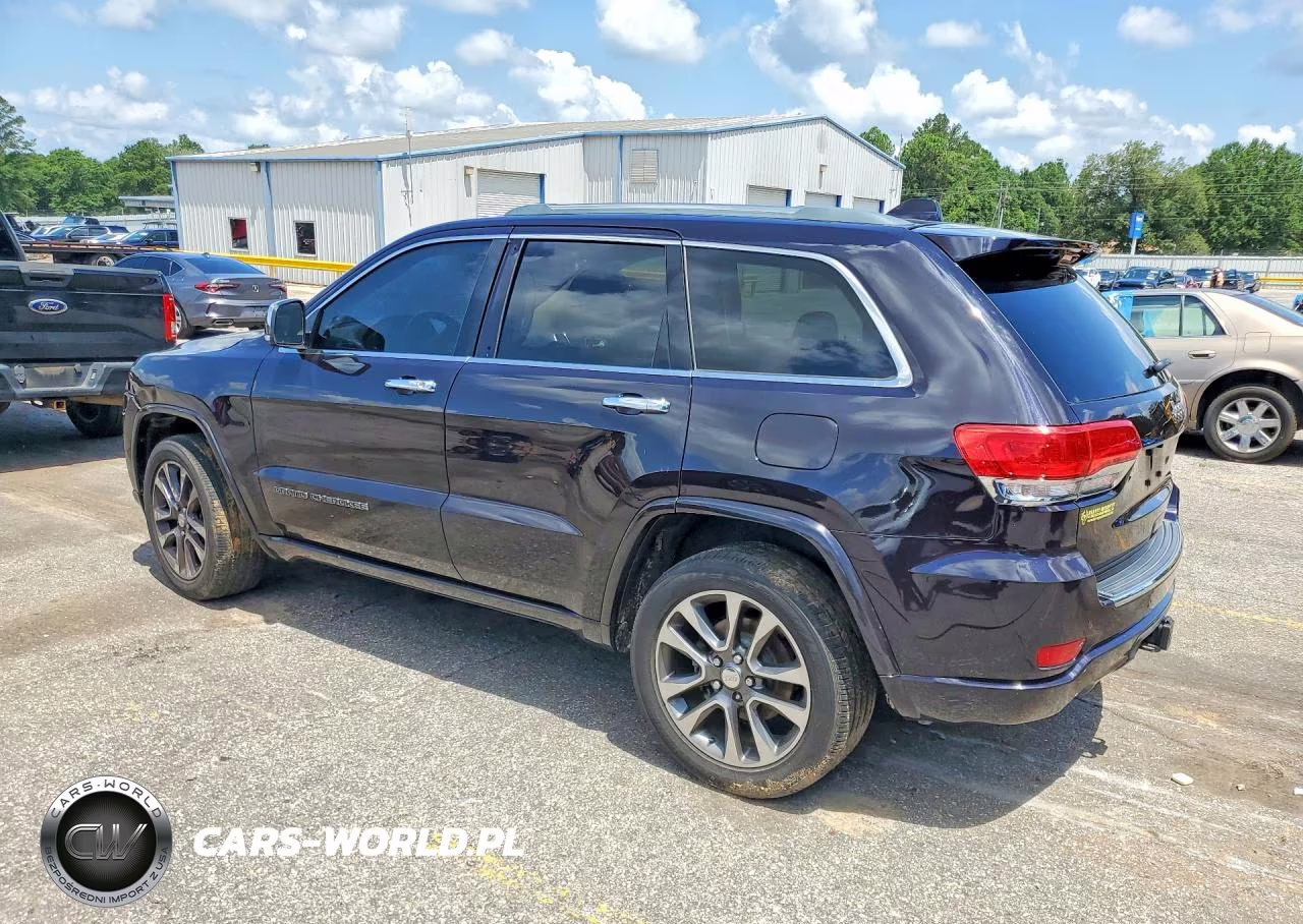2018 Jeep Grand Cherokee Overland VIN:1C4RJECG2JC353656 - 2