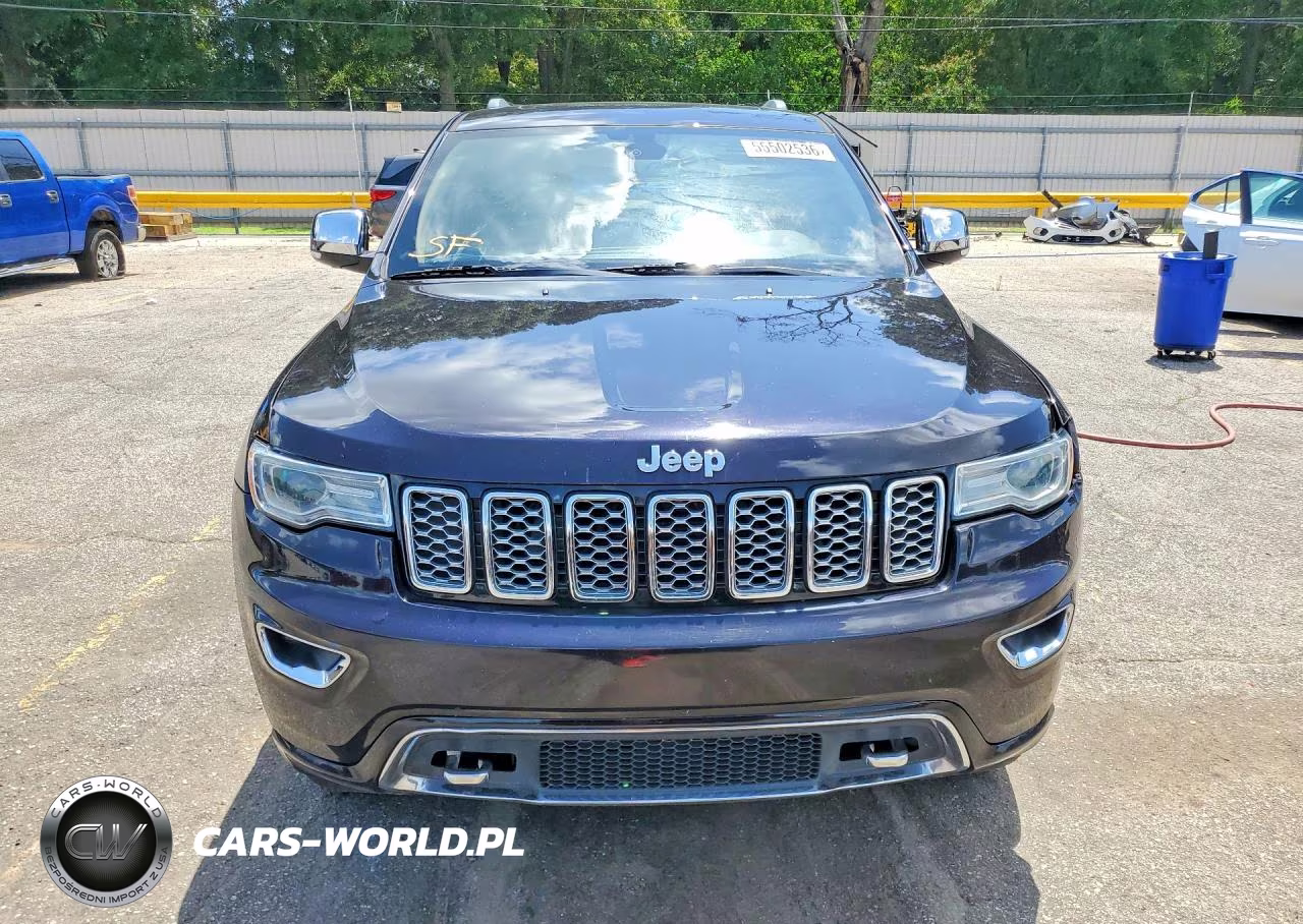 2018 Jeep Grand Cherokee Overland VIN:1C4RJECG2JC353656 - 5