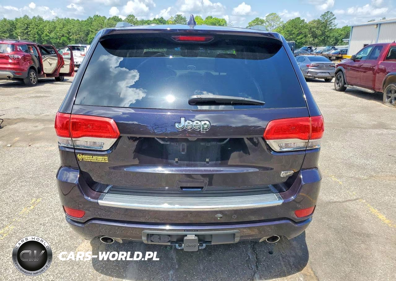 2018 Jeep Grand Cherokee Overland VIN:1C4RJECG2JC353656 - 6