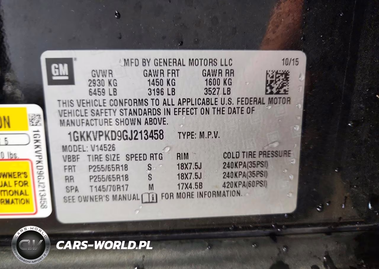 2016 GMC Acadia Sle VIN:1GKKVPKD9GJ213458 - 13
