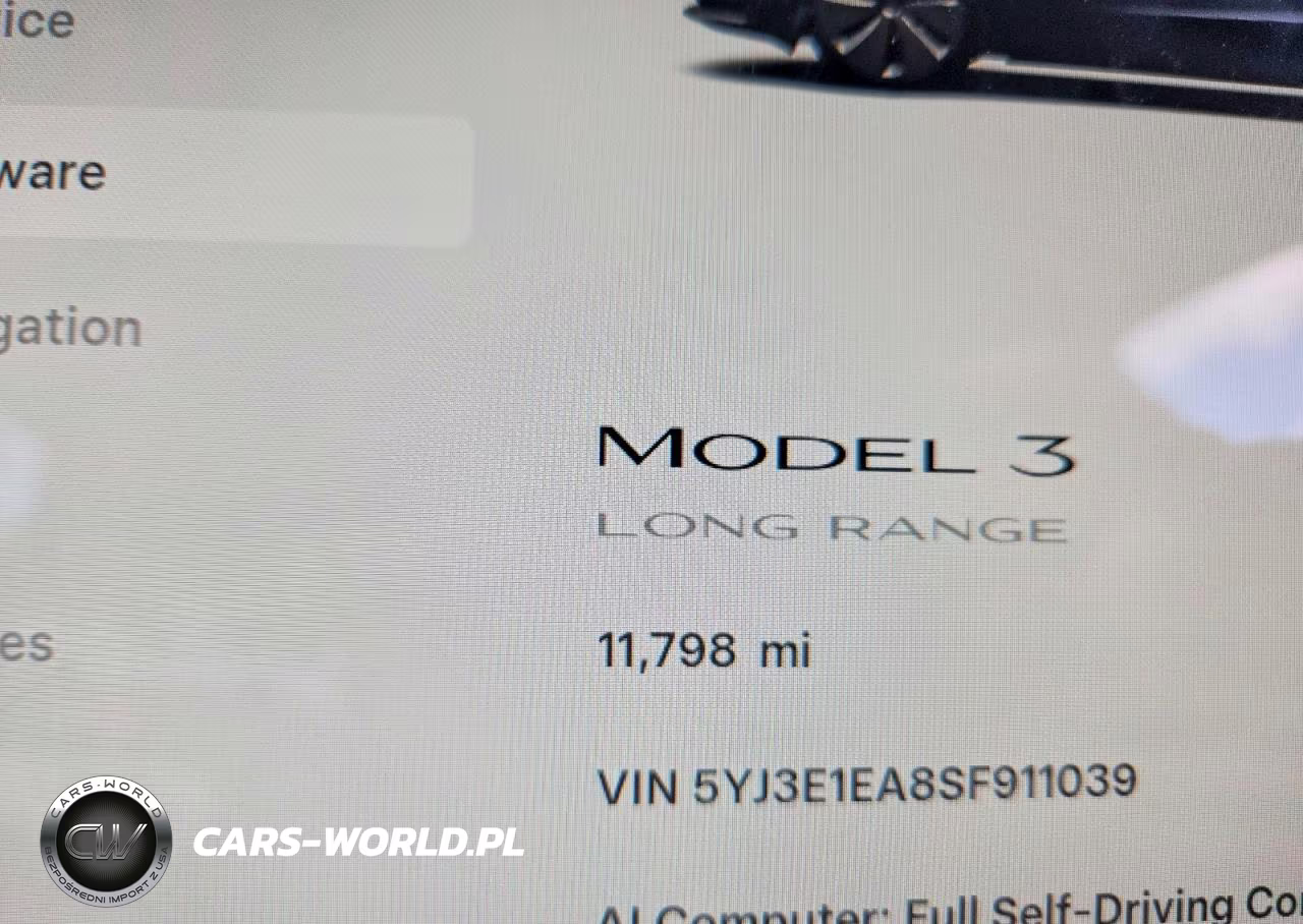 2025 Tesla Model 3 VIN:5YJ3E1EA8SF911039 - 9