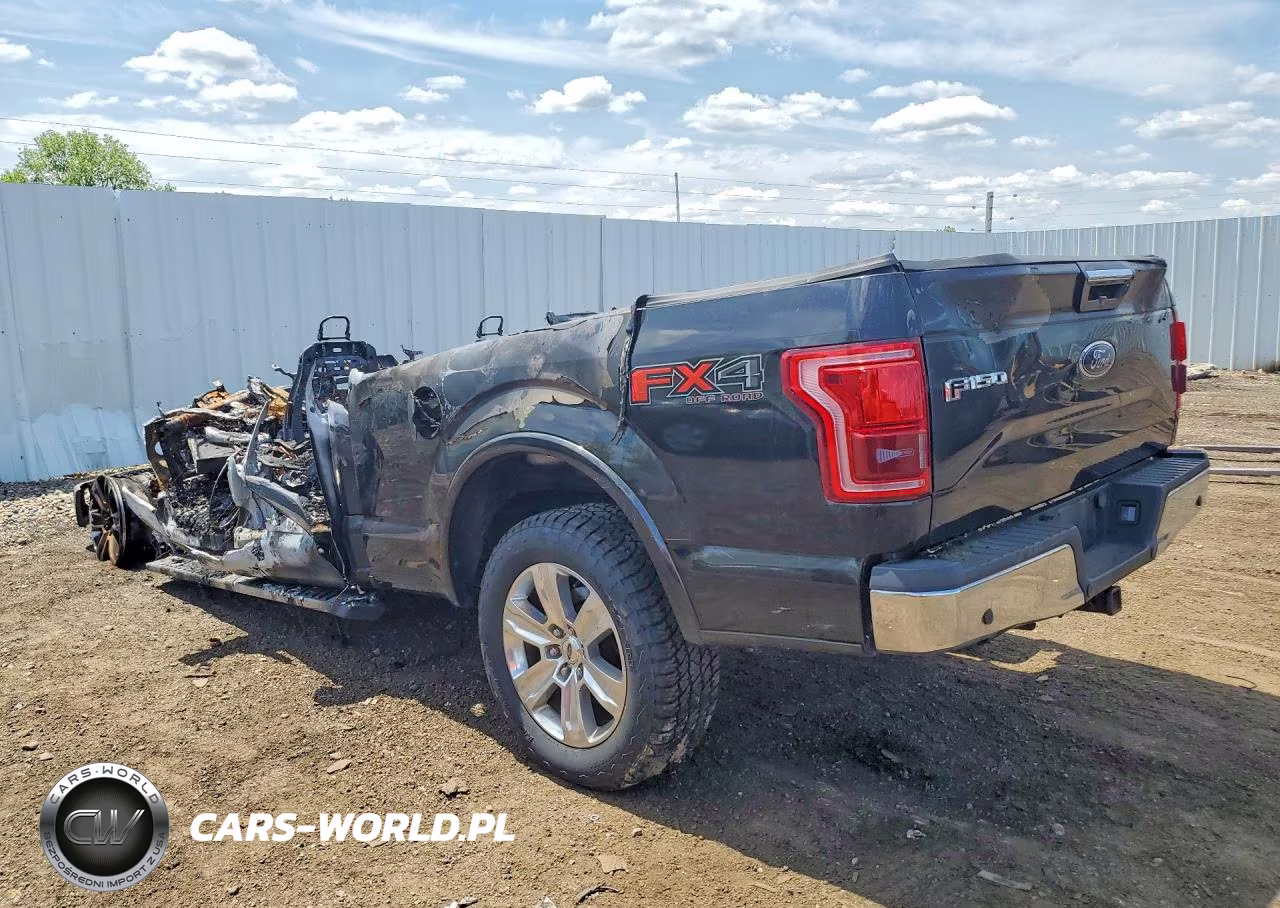 2015 Ford F150 Supercrew VIN:1FTFW1EG6FKE19908 - 2