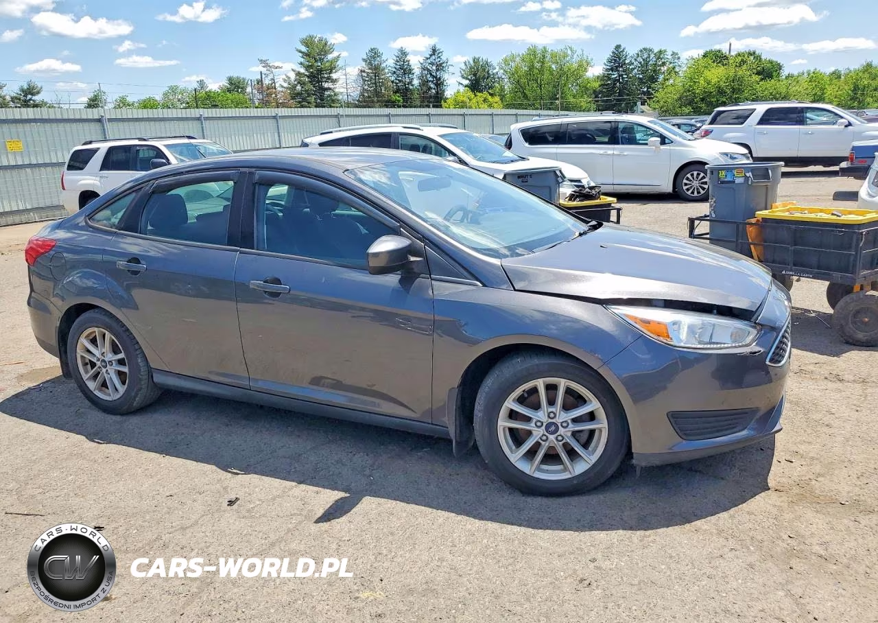 2018 Ford Focus Se VIN:1FADP3FE3JL226055 - 4