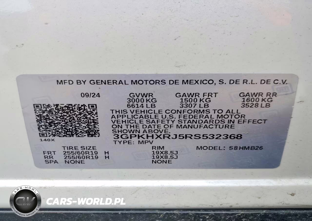 2024 Honda Prologue Tour VIN:3GPKHXRJ5RS532368 - 14