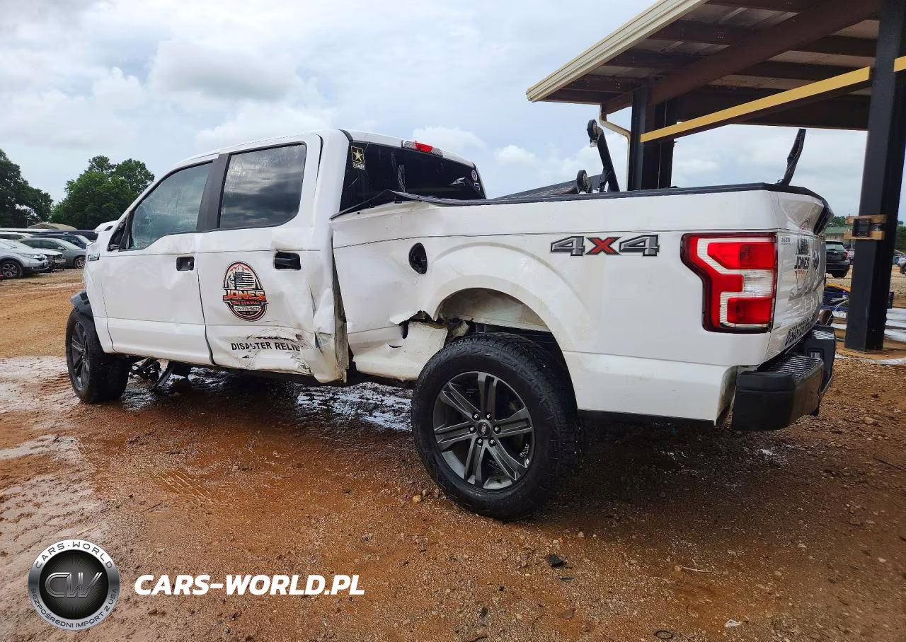 2019 Ford F150 Supercrew VIN:1FTFW1E53KKD03672 - 2