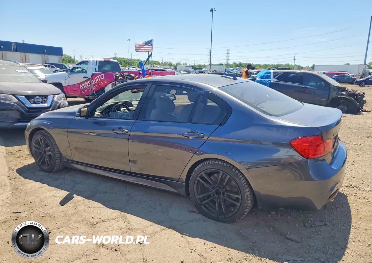 2014 BMW 335 I VIN:WBA3B9G53ENR91229 - 2