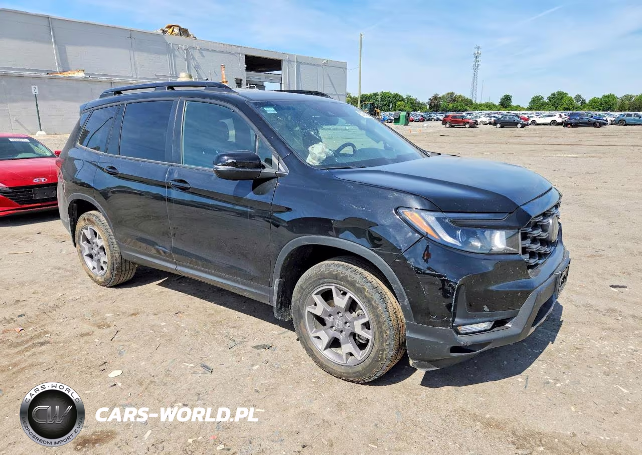2023 Honda Passport Trail Sport VIN:5FNYF8H67PB014028 - 4