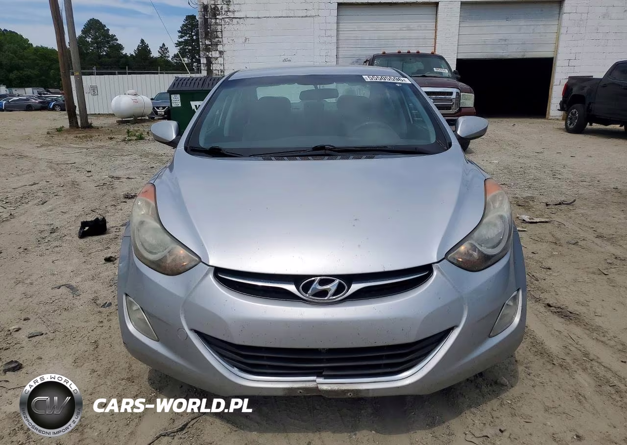 2012 Hyundai Elantra Gls VIN:5NPDH4AE5CH098915 - 5