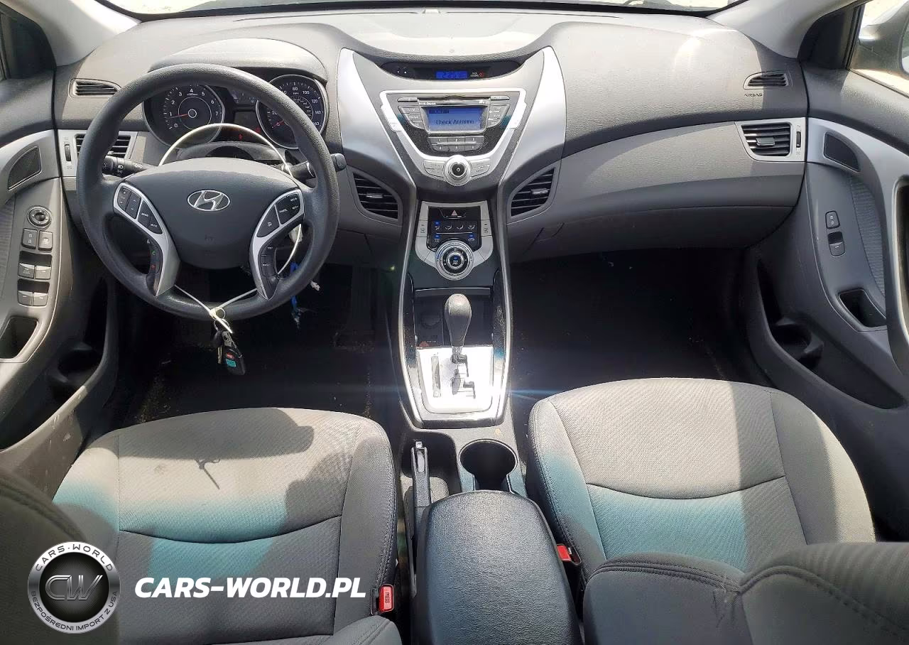2012 Hyundai Elantra Gls VIN:5NPDH4AE5CH098915 - 8