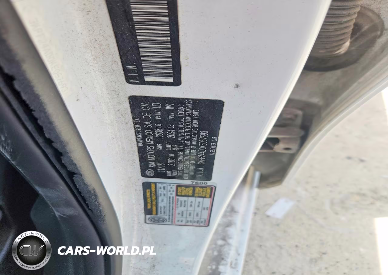 2019 Kia Forte Fe VIN:3KPF24AD0KE057693 - 13