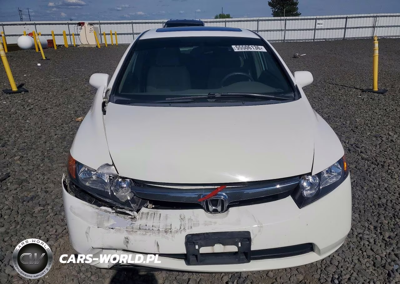 2007 Honda Civic Ex VIN:1HGFA16897L020025 - 5