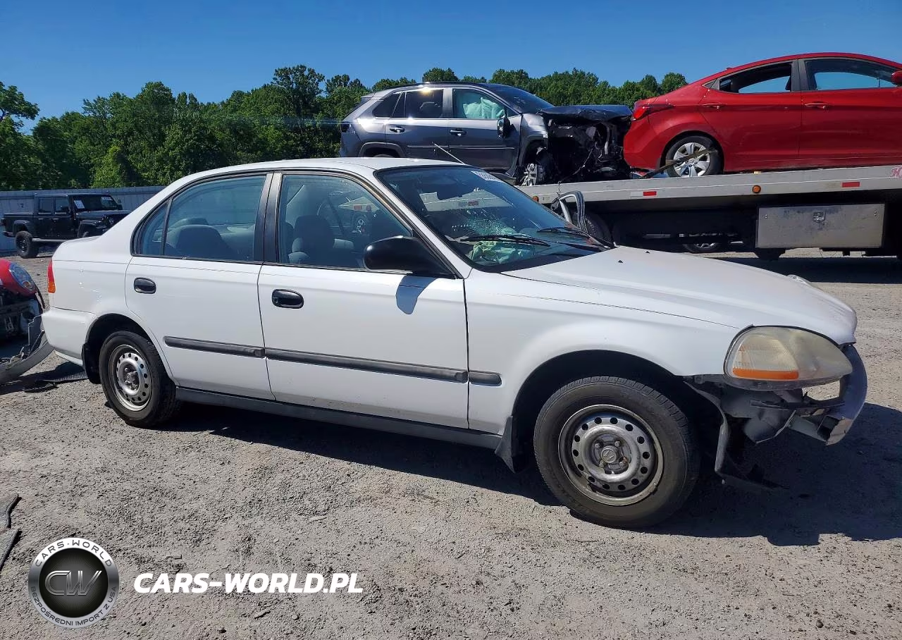 1996 Honda Civic Dx VIN:1HGEJ6629TL015437 - 4