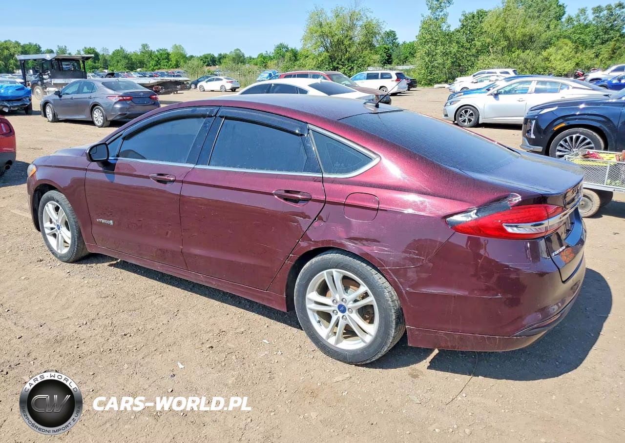 2018 Ford Fusion Se Hybrid VIN:3FA6P0LU3JR239134 - 2