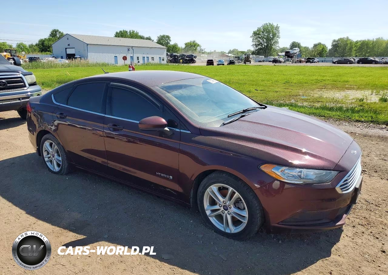 2018 Ford Fusion Se Hybrid VIN:3FA6P0LU3JR239134 - 4