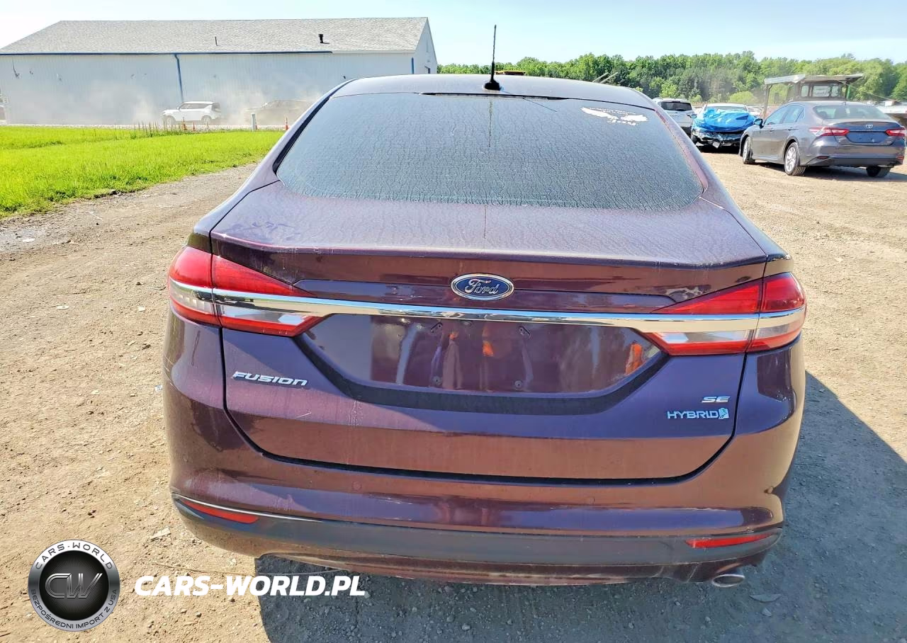 2018 Ford Fusion Se Hybrid VIN:3FA6P0LU3JR239134 - 6