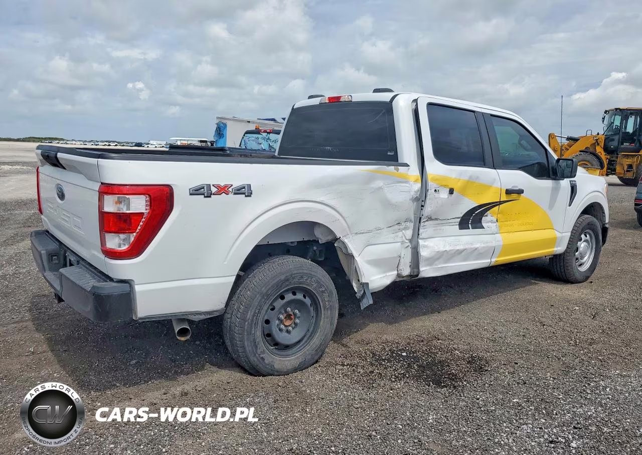 2022 Ford F150 Supercrew VIN:1FTFW1E51NKE45409 - 3