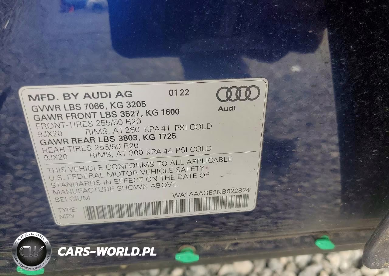 2022 Audi E-Tron Premium VIN:WA1AAAGE2NB022824 - 14