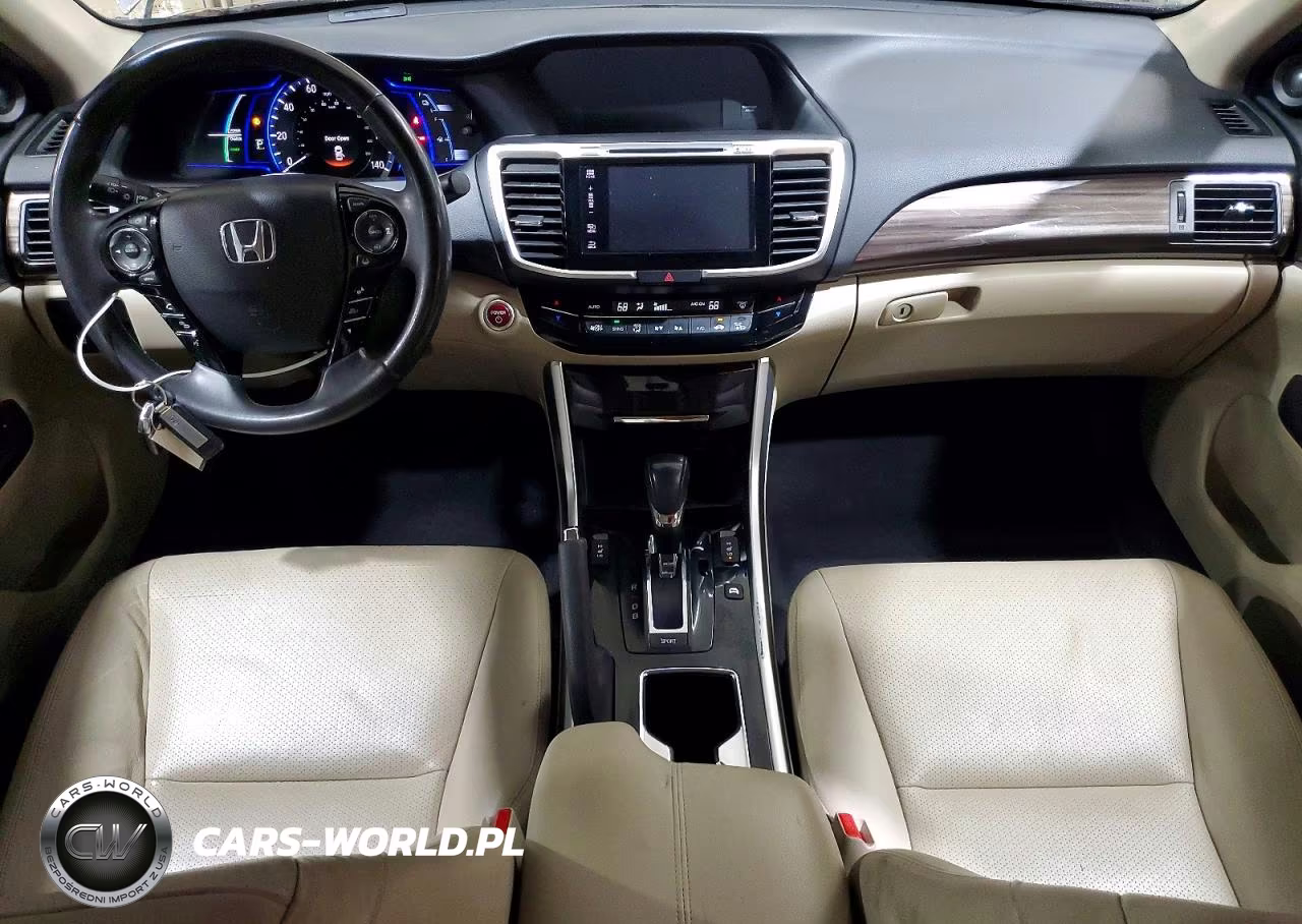 2017 Honda Accord Hybrid Exl VIN:JHMCR6F58HC011541 - 8