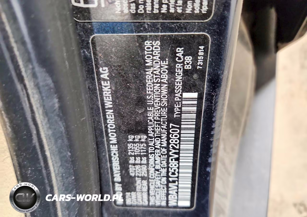 2015 BMW X1 xDrive28I VIN:WBAVL1C58FVY28607 - 13