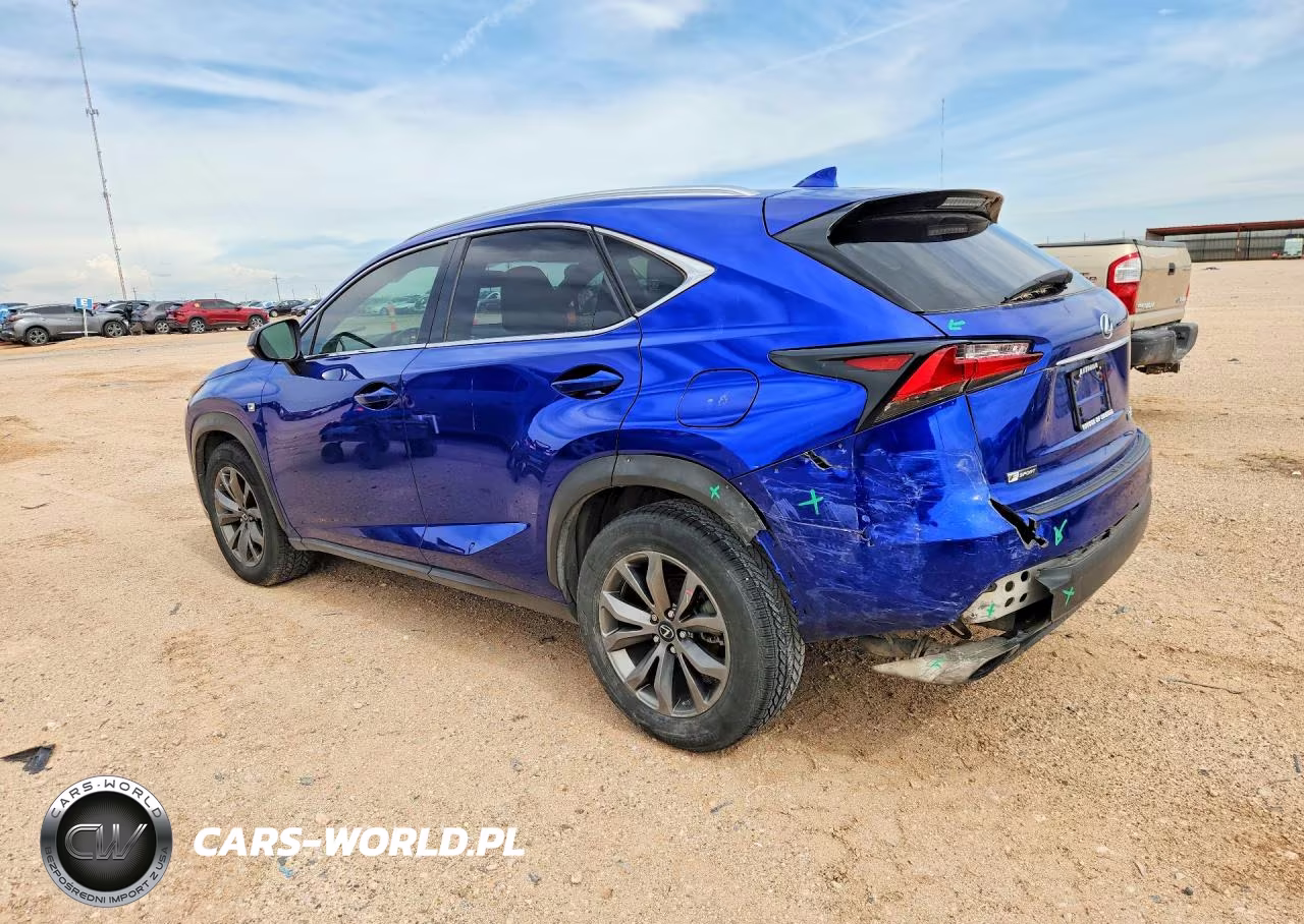 2017 Lexus Nx 200T F Sport VIN:JTJYARBZ2H2082312 - 2